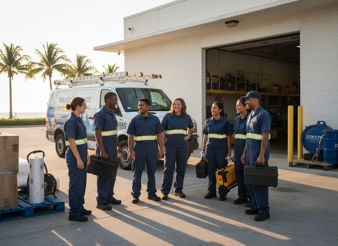 Water Damage Restoration Surfside in Old Town, CA 90743