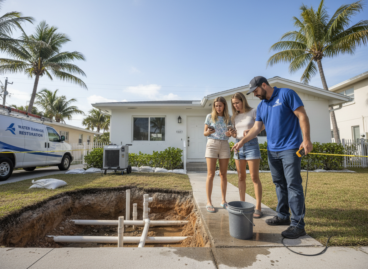 Water Damage Restoration in Heron Pointe