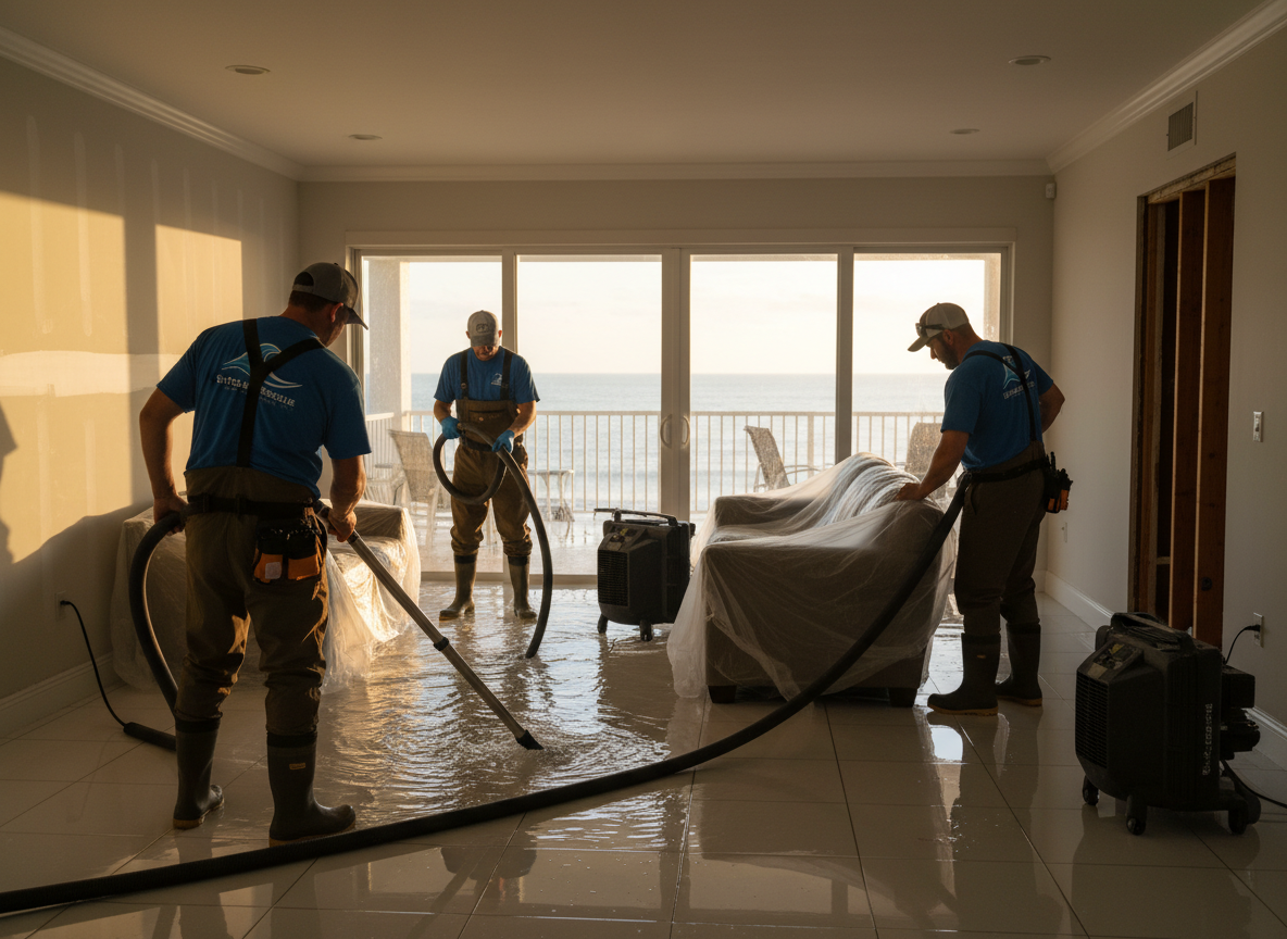 Water Damage Restoration in River Beach